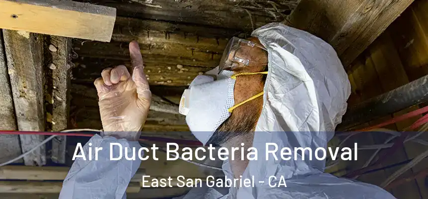  Air Duct Bacteria Removal East San Gabriel - CA